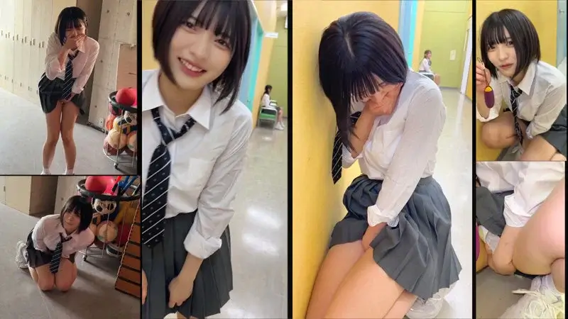 【smuc169】黒髪ショートの制服美少女が学校で…!?「Yumi」(素人ムクムク-夢中-)のサンプル動画でフィニッシュ!のサンプル画像4