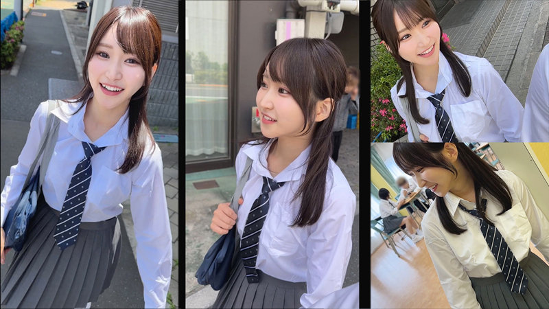 FANZAサンプル動画レビュー：『Shiori』～校内でヤバすぎ！