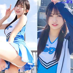 【FANZAサンプル動画レビュー】かりんちゃん｜青空の屋上とチア衣装の距離感が強い素人ムクムク-部活-作品
