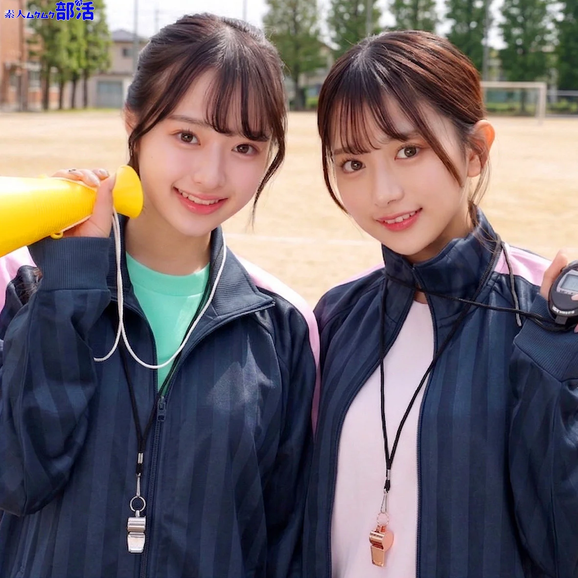 かりんちゃん＆かほちゃん（smub132）サンプル動画レビュー｜素人ムクムク部活の女子マネW乱交